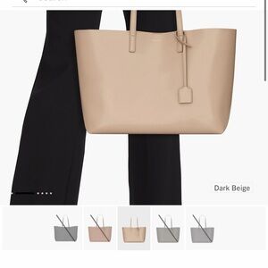 YSL NEW Elegant Beige Tote Bag